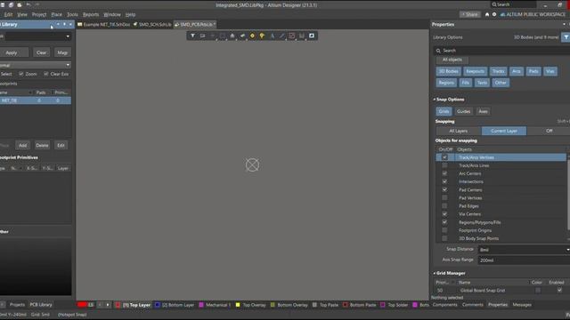 Altium Designer Tutorial 10 : How to create & use Net_Tie Symbol and footprint in AD 21 Library. смотреть онлайн