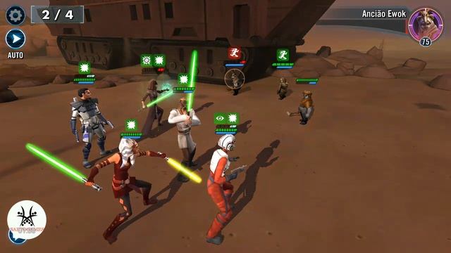 Star Wars Galaxy of Heroes - Evento Defensores da Força: Kit Fisto смотреть онлайн