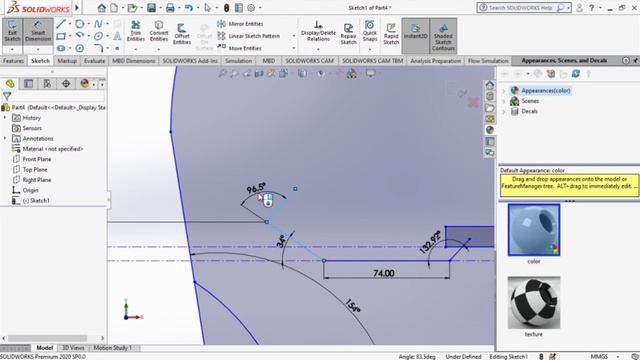 SOLIDWORKS 2020 IRONMAN FACE ARMOUR DESIGN смотреть онлайн