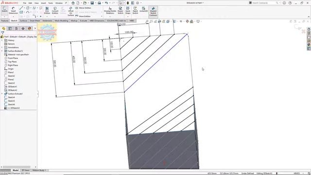 「DESIGN 415」 Unique Chair 15 | Solidworks tutorial смотреть онлайн
