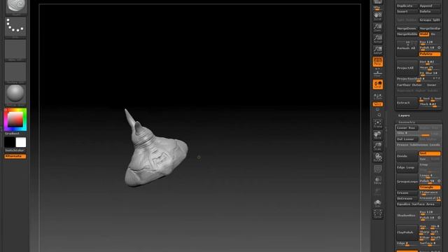Zbrush 4R2- 1hr speed sculpt смотреть онлайн