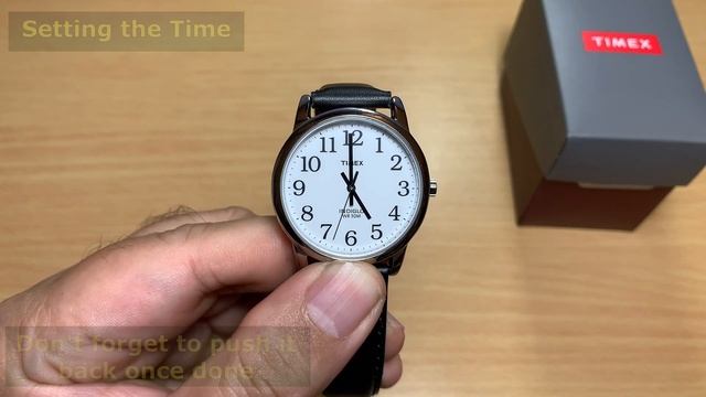 Timex Easy Reader® Men's Quartz Watch - T20501 - Video unboxing, tutorial & review смотреть онлайн