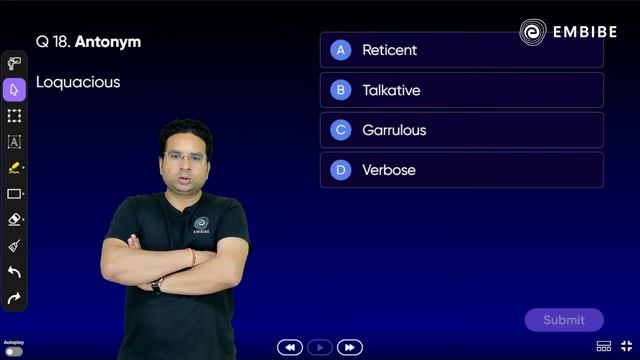 Vocab Astra Day-44 | English Vocabulary | SSC CGL, CHSL, & GD | Dr. Amit Shishodia | Embibe смотреть онлайн