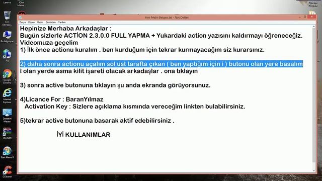 Mayıs/2017 Action 2.3.0.0 Tam Sürüm смотреть онлайн
