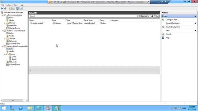 Quintas da TI 2014 - Replicação de Maquinas Virtuais em Cluster смотреть онлайн