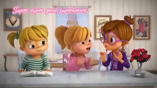 alvin and the chipmunks song "super girl"(with a normal voice)🦸♀️🦸♀️ смотреть онлайн
