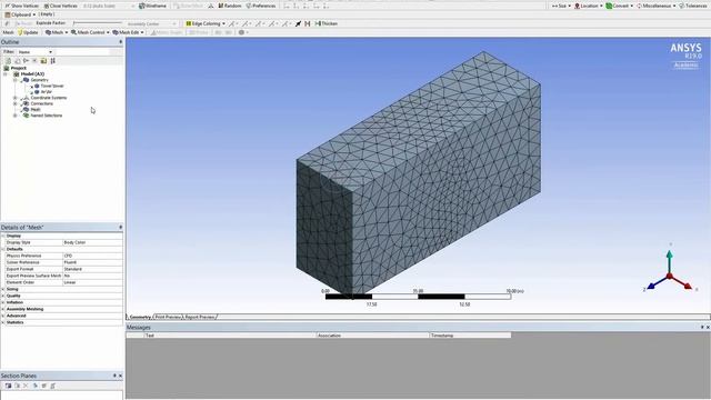 Ansys 19 Fluent Static Structural Buckling Modal water tank tower simulation смотреть онлайн