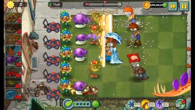 Plants vs. Zombies 2 - Modern Day: Day 12 Walkthrough смотреть онлайн