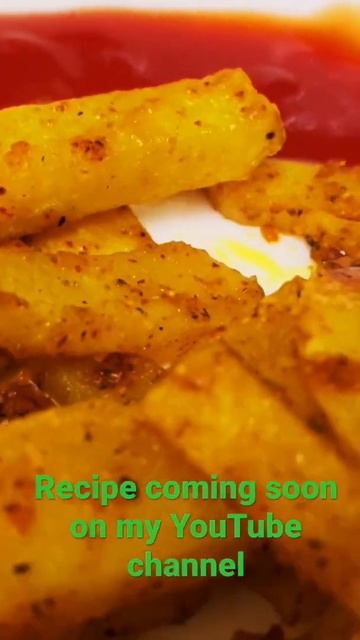 Crispy French Fries In Microwave Recipe On My Channel#shorts #shortvideo #frenchfries #youtubeshort