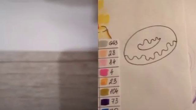 рисуем пончик смотреть онлайн