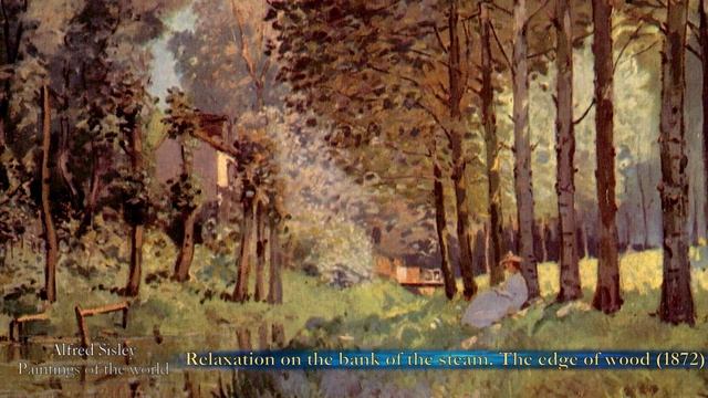 Paintings of the World - Alfred Sisley - Part 5 смотреть онлайн
