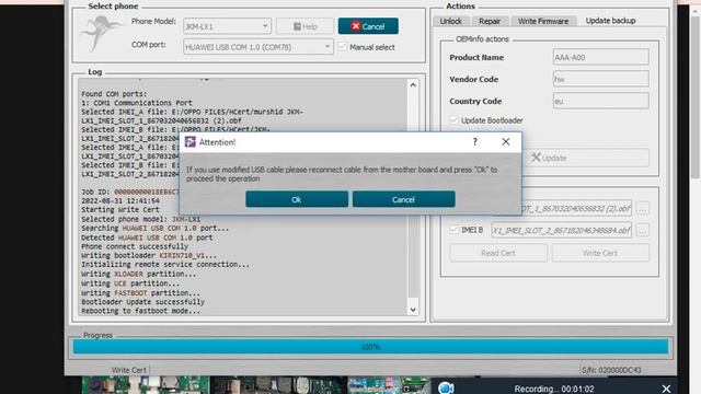 HUAWEI MOBILE IMEI REPAIR CODE NLOCK GOOGLE BYPASS LIFE TIME FREE TOOL OCTOPUS TOOL смотреть онлайн