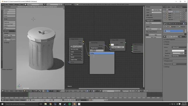 Using Normal Maps in Blender смотреть онлайн
