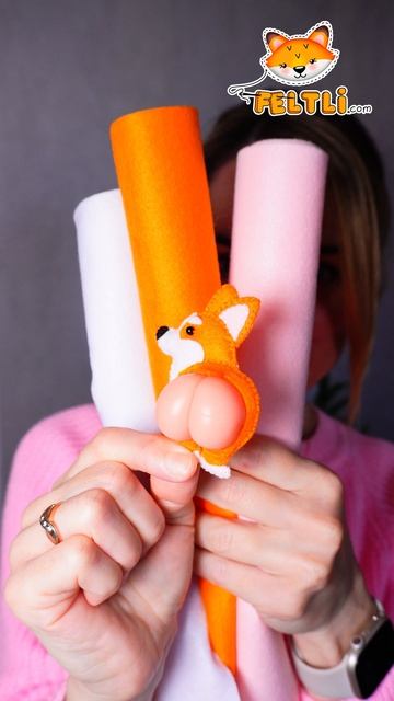 Корги из фетра 🐶🔥Жопка корги своими руками смотреть онлайн