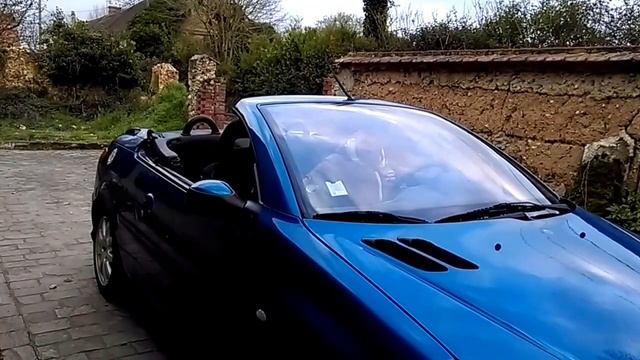 Ouverture toit Peugeot 206 cc 2001 смотреть онлайн