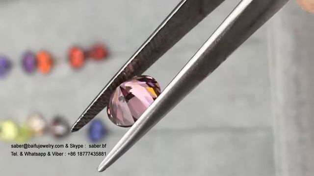 8MM F28 M-Rhodolite Round Brilliant Cut Cubic Zirconia CZ Gems(Wuzhou BaiFu Jewelry Co., Ltd.) смотреть онлайн