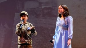 Песню «I.L.A.Y. & С.В.О.Й - Письма с фронта» исполнили дети