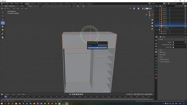 Sliding Door Modern Wardrobe (3Ds Max + Blender) смотреть онлайн