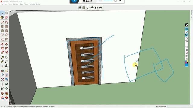 SKETCHUP DAY 14 HIDE REST OF MODEL, HIDE RELATED COMPONENT, OUTLINER, WORKFLOW, ETC смотреть онлайн