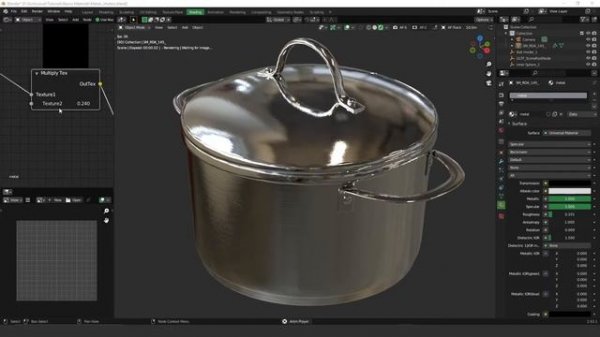 Octane Materials - Anisotropy Material