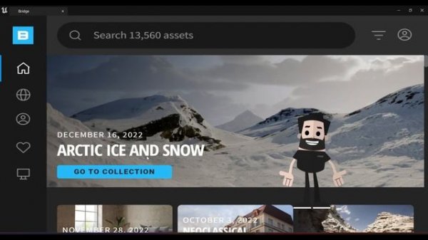Unreal Engine 5.1 Tutorials Part 3 | How to Use Quixel Bridge Asset Browser