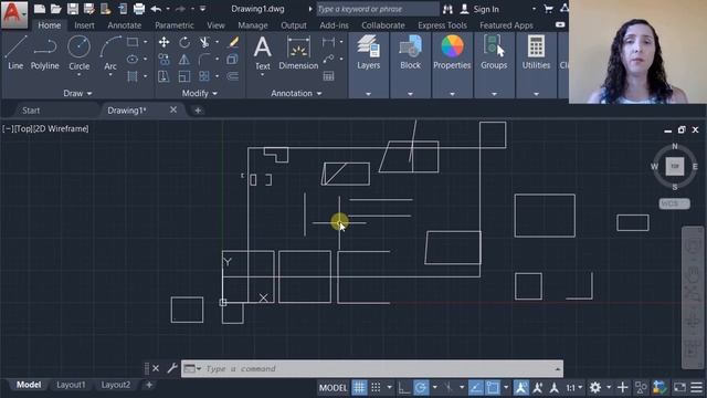 AutoCAD - Aula 04 - Desenho e Modificação Parte 1 смотреть онлайн