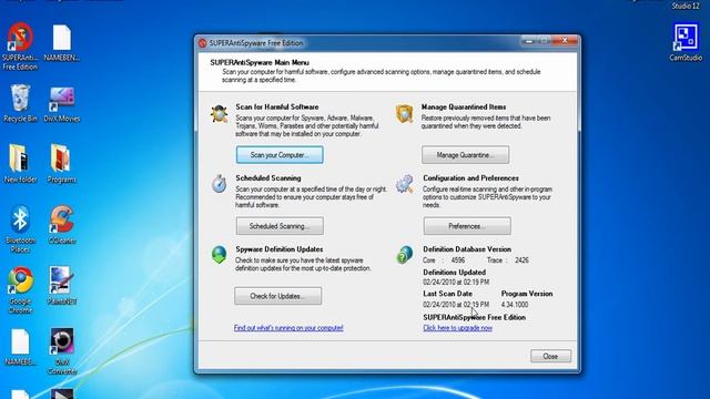HowToForFree: How to Keep your computer spyware free by using SUPERAntiSpyware Tutorial #5 смотреть онлайн