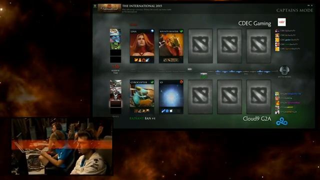 [Part 1] CDEC -vs- Cloud 9, TI5 Main Event, WB Round 1, Game 2 смотреть онлайн