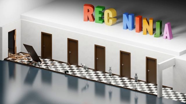 Corridor Destruction, Blender Eevee Animation, rigid body simulation смотреть онлайн