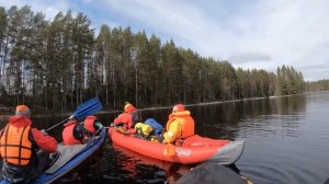 Сплав по реке Суна май 2024. Пороги Валазменский и Мельничный.