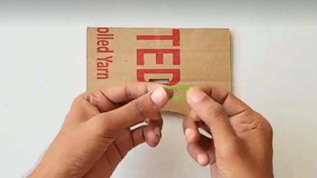 Как сделать из картона? Копилка из картона.