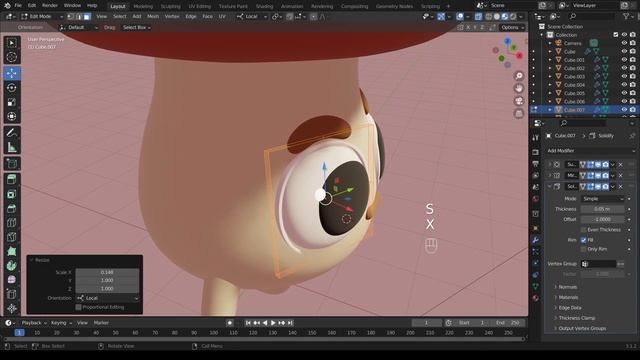 3D Mushroom Baby | Blender Tutorial for Beginners [RealTime] смотреть онлайн