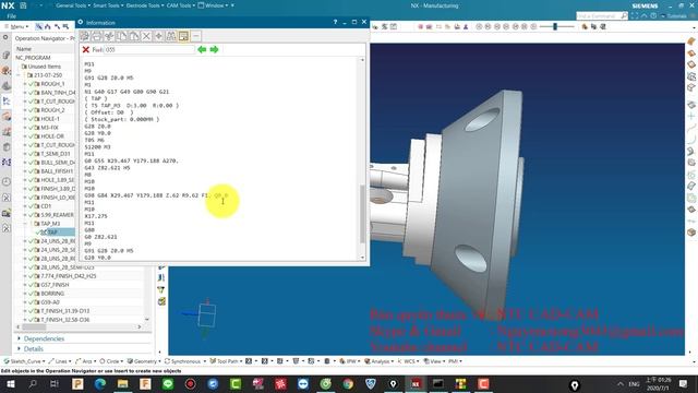NX Post builder G84 How to output Q Step# смотреть онлайн