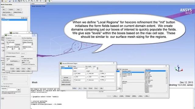 How to Create a CFD Mesh Using Fluent Meshing Part 4/5 смотреть онлайн