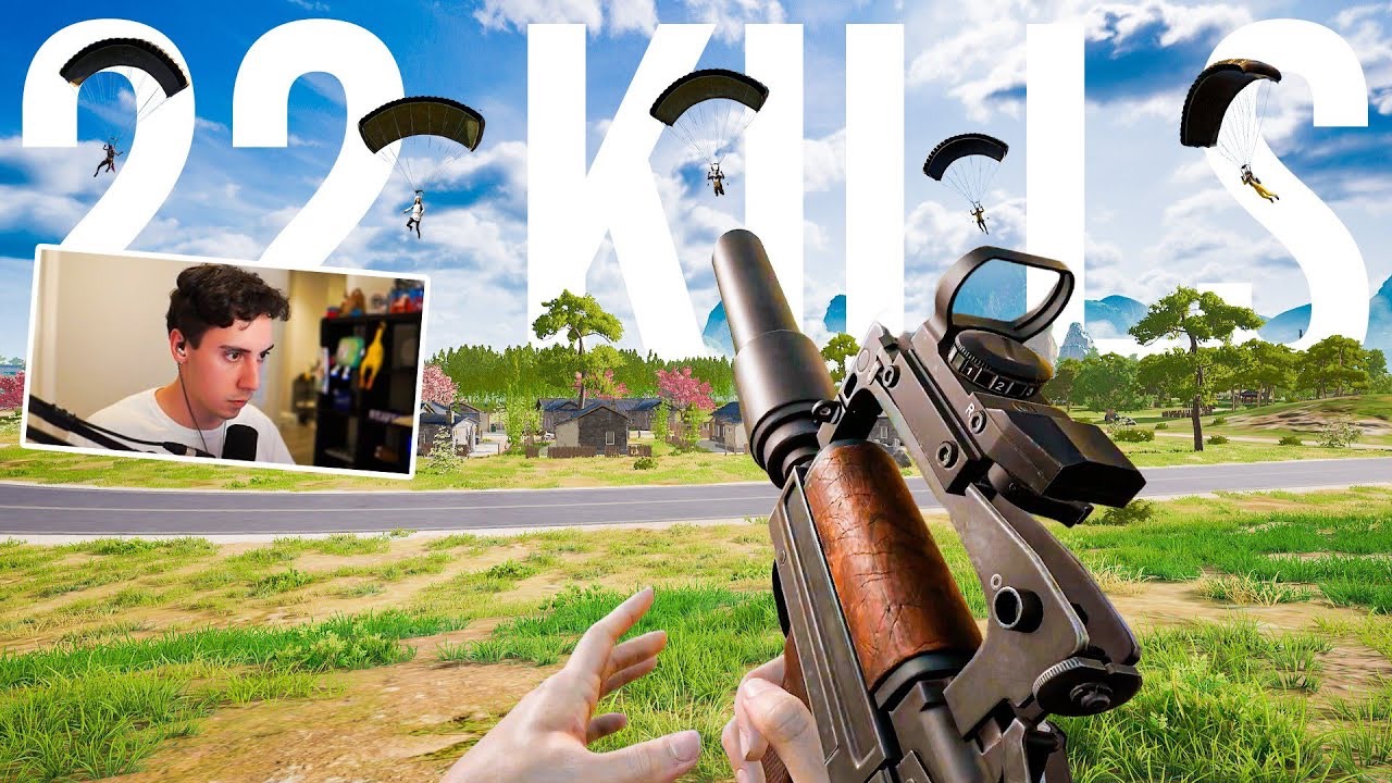 TGLTN + Groza = 22 Kills & 1800 Damage (PUBG)