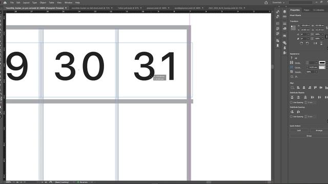 How to Design Minimal Monthly Tracker Printable on Adobe InDesign to sell on Etsy (Free Download) смотреть онлайн