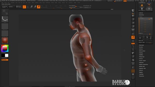 Cómo posar con ZSpheres y Layers en ZBrush смотреть онлайн