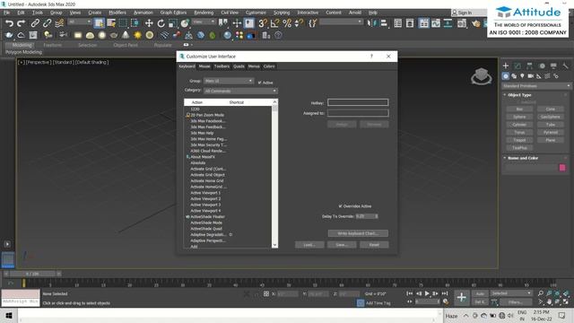 How To Create Shortcut In 3ds Max | Learn With Attitude Academy | 3ds Max | #attitudeacademy #3dsma смотреть онлайн