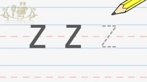 Write the letter Z (Zed) | Alphabet Writing lesson for children | The Singing Walrus