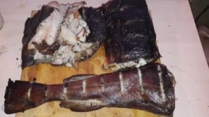 Горячее копчение трески и палтуса