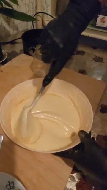 вкуснейший бисквит на кипятке, получается сочный и воздушный. #готовка #рек