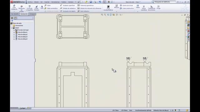 Tutorial Solidworks 2012. Anotaciones смотреть онлайн