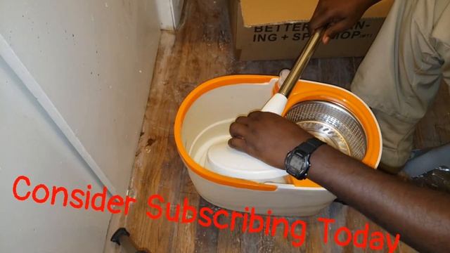 THE NEW MASTERTOP Spin Mop and Bucket with Wringer Set | Quick DIY Set Up смотреть онлайн