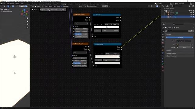 Ceramic Tile Material | Blender Tutorial смотреть онлайн