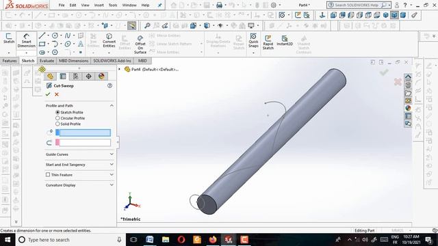 How to make drill bit in #solidworks and import it in #abaqus смотреть онлайн