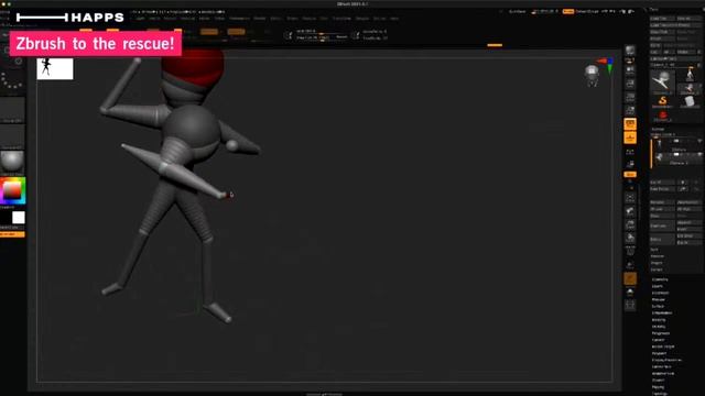 Zbrush to the rescue! смотреть онлайн