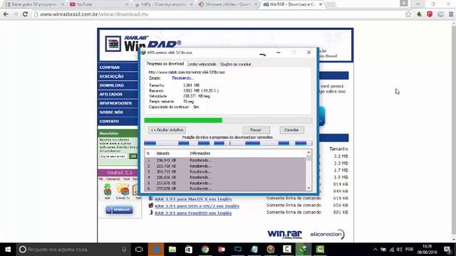 baixar e instalar winrar 2016