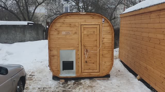 Бани бочки ″Квадро″ 2 метра