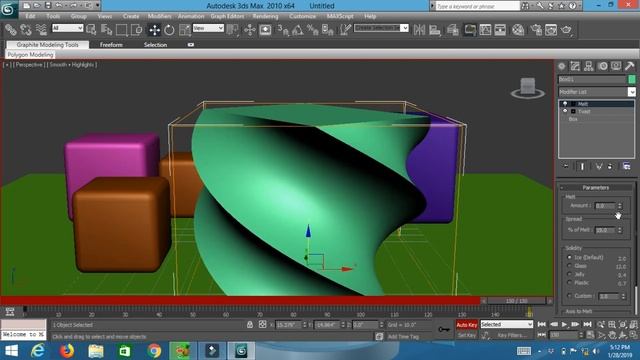 How to Make Simple Animation with Multiple Object in 3D Studio MAX Part II смотреть онлайн