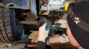 Замена масляного поддона на Аутлендер1 4WD